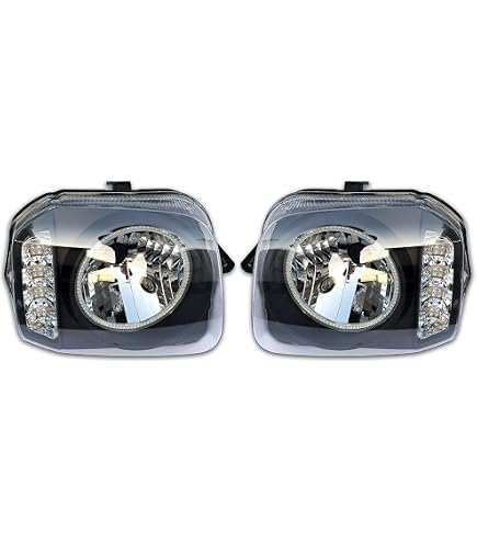 Amazon | JB23 ジムニー CCFLリング付き LED ウィンカー ヘッドライト